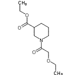 CAS 登录号：600140-66-7， 乙基1-(乙氧基乙酰基)-3-哌啶羧酸酯