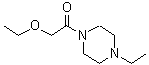 CAS 登录号：600140-82-7， 2-乙氧基-1-(4-乙基-1-哌嗪基)乙酮