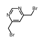 CAS#: 60023-31-6, 4,6-Bis(Bromomethyl)Pyrimidine
