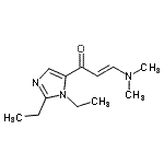 CAS#: 600638-92-4, (2E)-1-(1,2-Diethyl-1H-imidazol-5-yl)-3-(dimethylamino)-2-propen-1-one