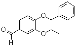 CAS#: 60186-33-6, 3-Ethoxy-4-Phenylmethoxy-Benzaldehyde