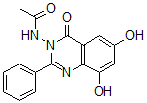 CAS#: 60186-46-1, N-(6,8-Dihydroxy-4-Oxo-2-Phenyl-3(4H)-Quinazolinyl)-Acetamide