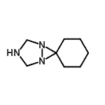 CAS#: 60209-90-7, 1,3,5-Triazaspiro[Bicyclo[3.1.0]Hexane-6,1'-Cyclohexane]