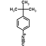 CAS#: 602262-03-3, 1-Isocyano-4-(2-methyl-2-propanyl)benzene