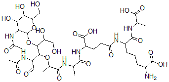 CAS#: 60230-18-4, Disaccharide Tetrapeptide