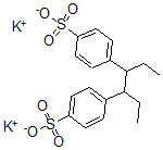CAS#: 60252-39-3, 4,4'-(1,2-Diethyl-1,2-ethanediyl)bisbenzenesulfonic acid dipotassium salt
