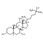 CAS#: 60257-29-6, (3alpha,5alpha,7alpha,12alpha)-Cholestane-3,7,12,25-Tetrol