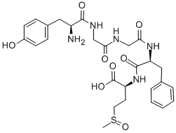 CAS 登录号：60283-51-4， (蛋氨酰(O)5)-脑啡肽