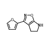 CAS#: 603067-28-3, 3-(2-Furyl)-5,6-dihydro-4H-pyrrolo[3,2-d][1,2]oxazole
