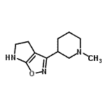 CAS#: 603068-00-4, 3-(1-Methyl-3-piperidinyl)-5,6-dihydro-4H-pyrrolo[3,2-d][1,2]oxazole