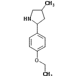 CAS#: 603068-21-9, 2-(4-Ethoxyphenyl)-4-methylpyrrolidine