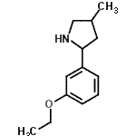 CAS#: 603068-22-0, 2-(3-Ethoxyphenyl)-4-methylpyrrolidine