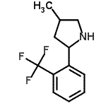 CAS#: 603068-24-2, 4-Methyl-2-[2-(trifluoromethyl)phenyl]pyrrolidine