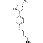 CAS 登录号：603089-63-0， 2-(4-丁氧基苯基)-4-甲基吡咯烷