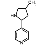 CAS#: 603089-86-7, 4-(4-Methyl-2-pyrrolidinyl)pyridine