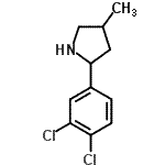 CAS#: 603090-25-1, 2-(3,4-Dichlorophenyl)-4-methylpyrrolidine