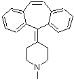 CAS#: 6032-06-0, 4-(5H-Dibenzo[a,d][7]Annulen-5-Ylidene)-1-Methylpiperidine