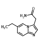 CAS#: 603310-59-4, 2-(6-Ethylimidazo[1,2-a]pyridin-3-yl)acetamide
