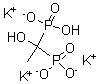 CAS 登录号:60376-08-1, P,P'-(1-羟基乙亚基)二膦酸钾盐(1:3)