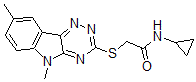 CAS#: 603946-50-5, N-Cyclopropyl-2-[(5,8-Dimethyl-5H-1,2,4-Triazino[5,6-b]Indol-3-Yl)Thio]-Acetamide