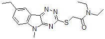 CAS#: 603946-67-4, N,N-Diethyl-2-[(8-Ethyl-5-Methyl-5H-1,2,4-Triazino[5,6-b]Indol-3-Yl)Thio]-Acetamide