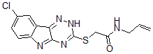 CAS#: 603946-87-8, 2-[(8-Chloro-2H-1,2,4-Triazino[5,6-b]Indol-3-Yl)Thio]-N-Allyl-Acetamide