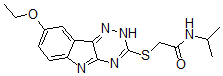 CAS#: 603947-71-3, 2-[(8-Ethoxy-2H-1,2,4-Triazino[5,6-b]Indol-3-Yl)Thio]-N-(Isopropyl)-Acetamide