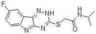 CAS#: 603948-05-6, 2-[(8-Fluoro-2H-1,2,4-Triazino[5,6-b]Indol-3-Yl)Thio]-N-(Isopropyl)-Acetamide