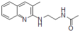 CAS 登录号：603966-99-0， N-[2-[(3-甲基-2-喹啉基)氨基]乙基]-乙酰胺