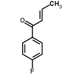CAS 登录号：604007-01-4， (2E)-1-(4-氟苯基)-2-丁烯-1-酮