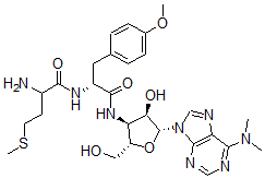 CAS 登录号：6042-08-6， 蛋氨酰嘌呤霉素