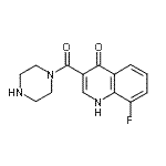 CAS#: 604773-25-3, 8-Fluoro-3-(1-piperazinylcarbonyl)-4(1H)-quinolinone
