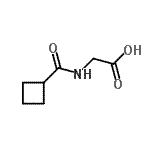 CAS#: 604790-72-9, N-(Cyclobutylcarbonyl)glycine