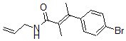 CAS#: 60548-35-8, N-Allyl-4-Bromo-alpha,beta-Dimethylcinnamamide