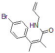 CAS 登录号：60548-50-7， (Z)-N-烯丙基-4-溴-alpha,beta-二甲基肉桂酰胺