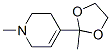 CAS#: 60553-32-4, 1,2,3,6-Tetrahydro-1-Methyl-4-(2-Methyl-1,3-Dioxolan-2-Yl)Pyridine