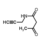 CAS#: 60557-23-5, 3-Oxo-N-(2-Propyn-1-Yl)Butanamide