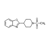 CAS#: 605627-81-4, 2-[1-(Methylsulfonyl)-4-piperidinyl]-1,3-benzoxazole