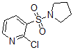 CAS 登录号：60597-70-8， 2-氯-3-(1-吡咯烷基磺酰基)-吡啶