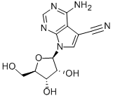 CAS#: 606-58-6, 4-Amino-7-beta-D-Ribofuranosyl-7H-Pyrrolo[2,3-d]Pyrimidine-5-Carbonitrile