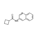 CAS#: 606096-33-7, N-(3-Quinolinyl)cyclobutanecarboxamide