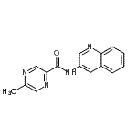 CAS#: 606096-92-8, 5-Methyl-N-(3-quinolinyl)-2-pyrazinecarboxamide