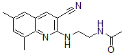 CAS#: 606105-63-9, N-[2-[(3-Cyano-6,8-Dimethyl-2-Quinolinyl)Amino]Ethyl]-Acetamide