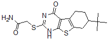 CAS#: 606107-27-1, 2-[[7-(Tert-Butyl)-1,4,5,6,7,8-Hexahydro-4-Oxo[1]Benzothieno[2,3-d]Pyrimidin-2-Yl]Thio]-Acetamide