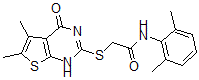CAS#: 606107-82-8, 2-[(1,4-Dihydro-5,6-Dimethyl-4-Oxothieno[2,3-d]Pyrimidin-2-Yl)Thio]-N-(2,6-Dimethylphenyl)-Acetamide