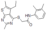 CAS#: 606113-48-8, N-(2,3-Dimethylphenyl)-2-[(5-Ethyl-2,6-Dimethylthieno[2,3-d]Pyrimidin-4-Yl)Thio]-Acetamide