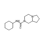 CAS#: 606133-05-5, N-Cyclohexylhexahydropyrrolo[1,2-a]pyrazine-2(1H)-carboxamide