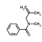 CAS#: 606149-46-6, N-Methyl-N-(2-methyl-2-propen-1-yl)benzamide
