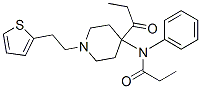CAS#: 60644-96-4, N-[4-(1-Oxopropyl)-1-[2-(2-Thienyl)Ethyl]-4-Piperidinyl]-N-Phenylpropanamide