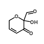 CAS#: 606489-14-9, 2-Hydroxy-3-oxo-3,6-dihydro-2H-pyran-2-carbaldehyde
